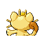 Imagen posterior de Meowth en la tercera generación