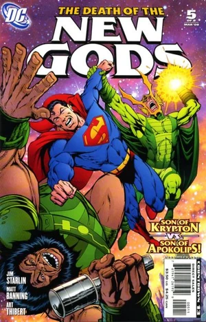 Cover for Death of the New Gods #5