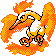 Imagen de Moltres en Pokémon Plata