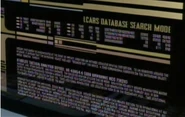 USS Ahwahnee, LCARS database search