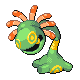 Imagen de Cradily macho o hembra en Pokémon Platino