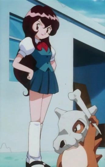 Giselle y su Cubone.