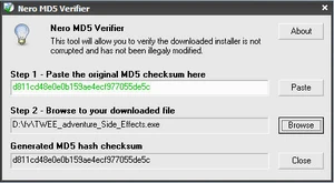 Md5sum step5