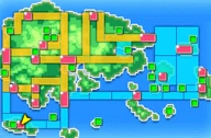 Pueblo Azuliza mapa