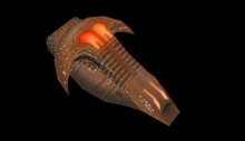 Ferengi cargo ship image.