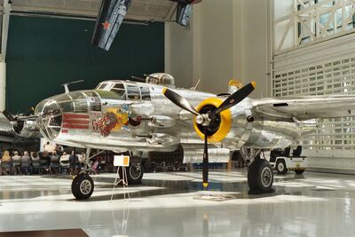 Evergreen Museum on North American B 25 Survivors   Wiki Warbirds