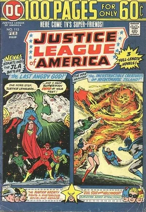 Cover for Justice League of America #115