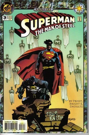 Cover for Superman: Man of Steel #3
