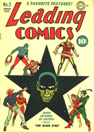 Cover for Leading Comics #2