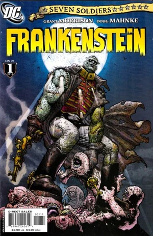 Cover for Seven Soldiers: Frankenstein #1