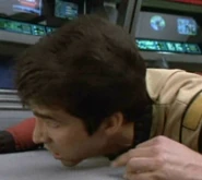Excelsior crewman 3, Flashback