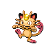 Imagen de Meowth variocolor macho o hembra en Pokémon Platino