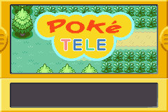 Pantalla de la Poké Tele