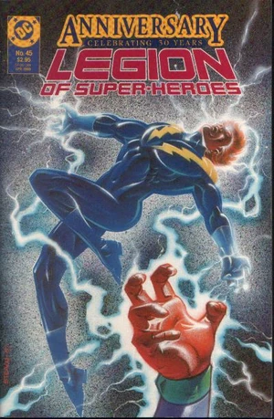 Cover for Legion of Super-Heroes #45