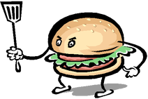 Hamburgercartoon