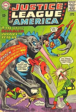 Cover for Justice League of America #36