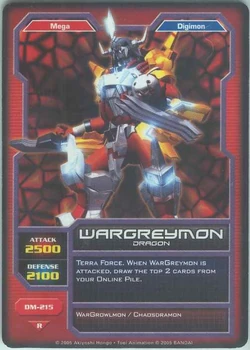 WarGreymon DM-215 (DC)