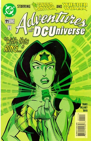 Cover for Adventures in the DC Universe #
