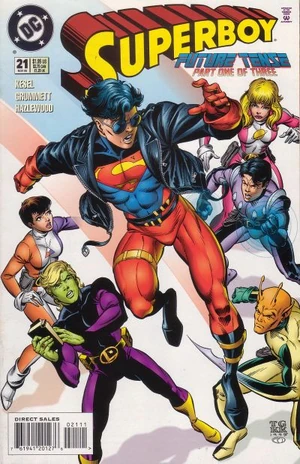 Cover for Superboy #21