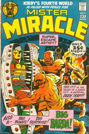 Cover for Mister Miracle #4