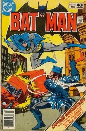 Cover for Batman #322