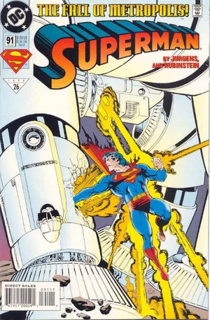 Cover for Superman #91
