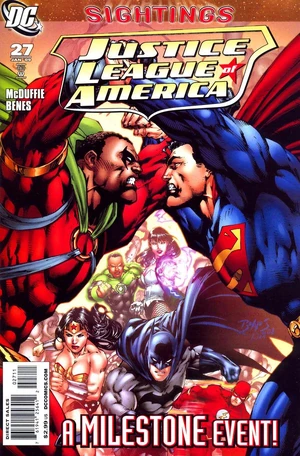 Cover for Justice League of America #27