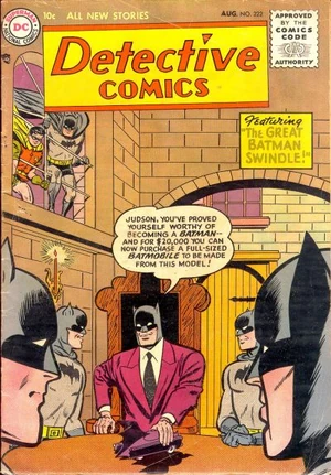 Cover for Detective Comics #222
