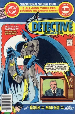 Cover for Detective Comics #492