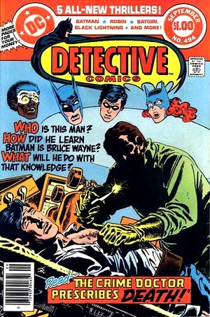 Cover for Detective Comics #494