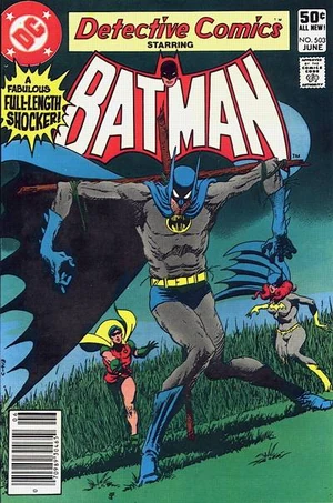 Cover for Detective Comics #503