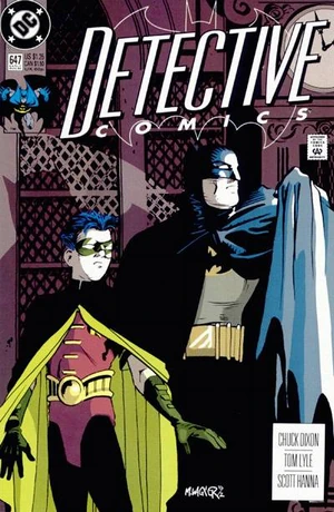 Cover for Detective Comics #647