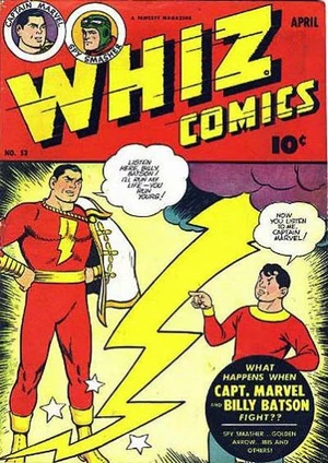 Cover for Whiz Comics #53