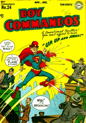 Cover for Boy Commandos #24