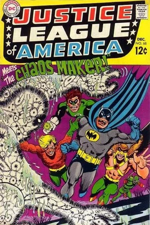 Cover for Justice League of America #68