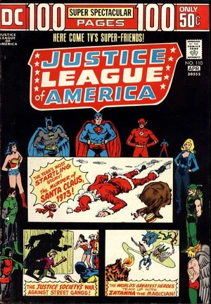 Cover for Justice League of America #110