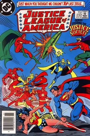 Cover for Justice League of America #232