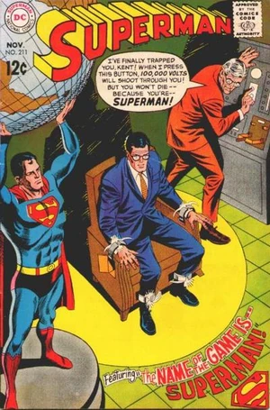 Cover for Superman #211