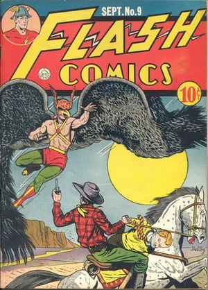 Cover for Flash Comics #9