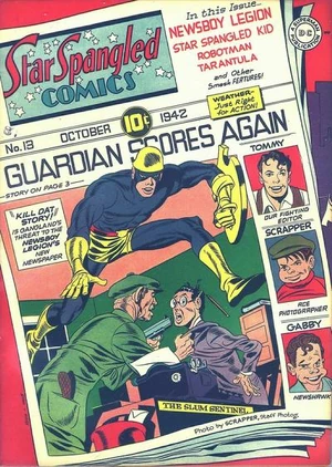 Cover for Star-Spangled Comics #13