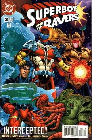 Cover for Superboy and the Ravers #2