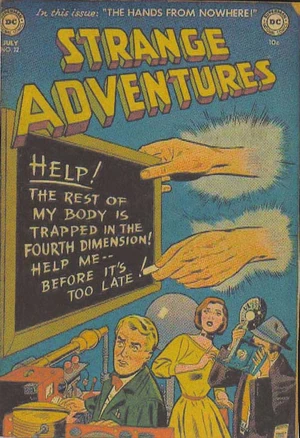 Cover for Strange Adventures #22