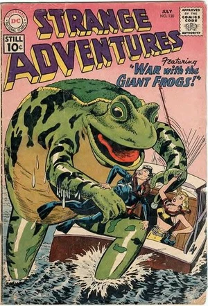 Cover for Strange Adventures #130