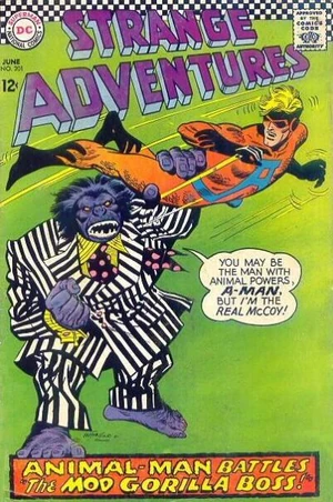 Cover for Strange Adventures #201