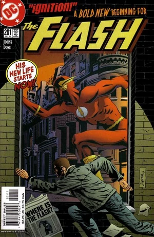 Cover for Flash #201