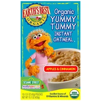 Apples & Cinnamon Organic Yummy Tummy Instant Oatmeal