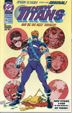 Cover for New Titans #99