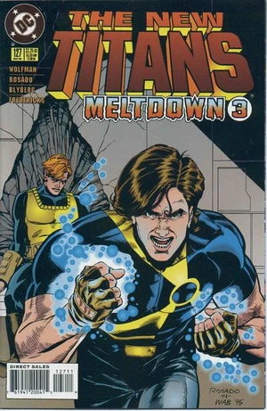 Cover for New Titans #127
