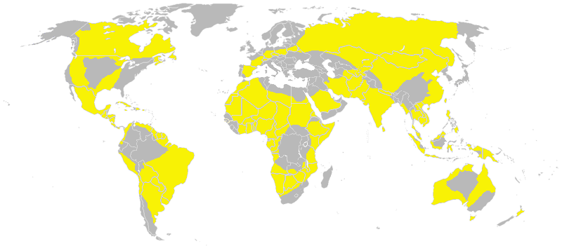 Zonas (ou áreas) Azul, Amarela e Vermelha Yellow_Zones