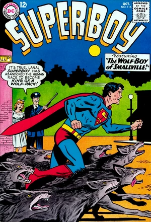 Cover for Superboy #116